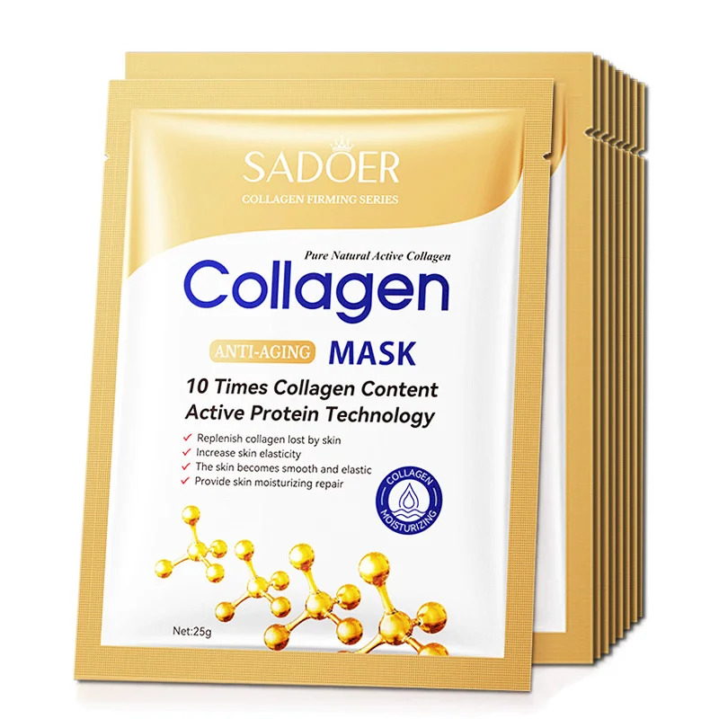 10개입 안티에이징 콜라겐 페이스 시트 마스크 - 보습 - Sheet Mask Collagen 리뷰 및 가격